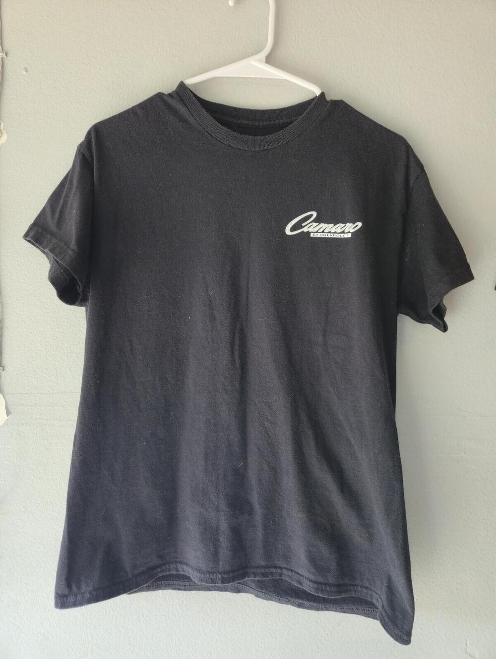 GM Camaro Black Graphic T-Shirt Mens Size Medium